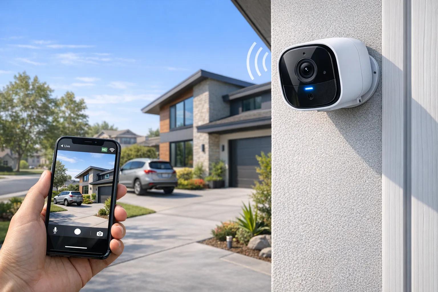 Smart Wireless Home Surveillance Cameras for 24/7 Monitoring